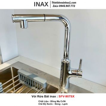Vòi Bếp Nóng Lạnh inax SFV-907SX
