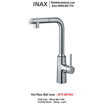 Vòi Bếp Nóng Lạnh inax SFV-907SX