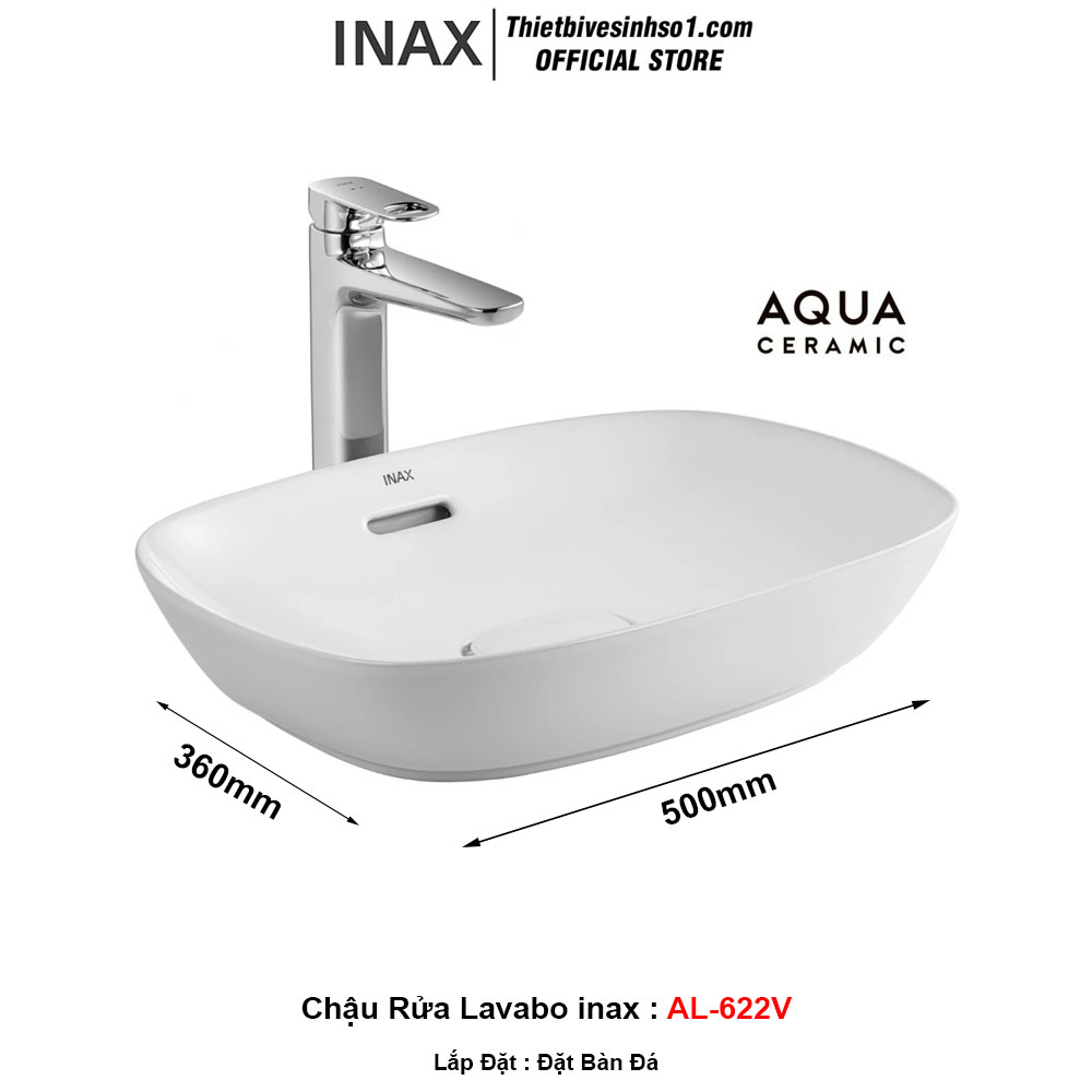 Chậu Rửa Lavabo inax AL-622V