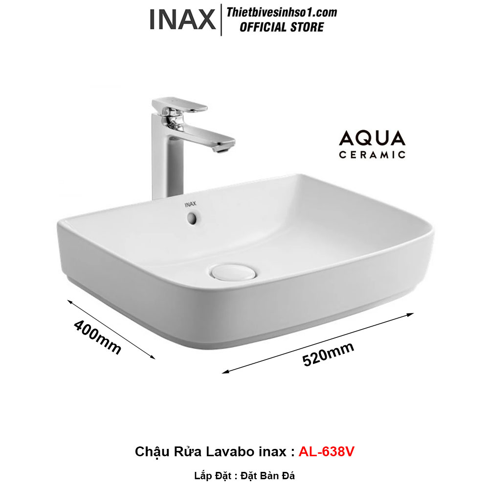 Chậu Rửa Lavabo inax AL-638V