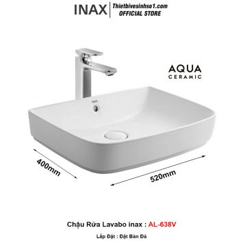 Chậu Rửa Lavabo inax AL-638V