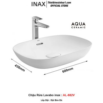 Chậu Rửa Lavabo inax AL-682V