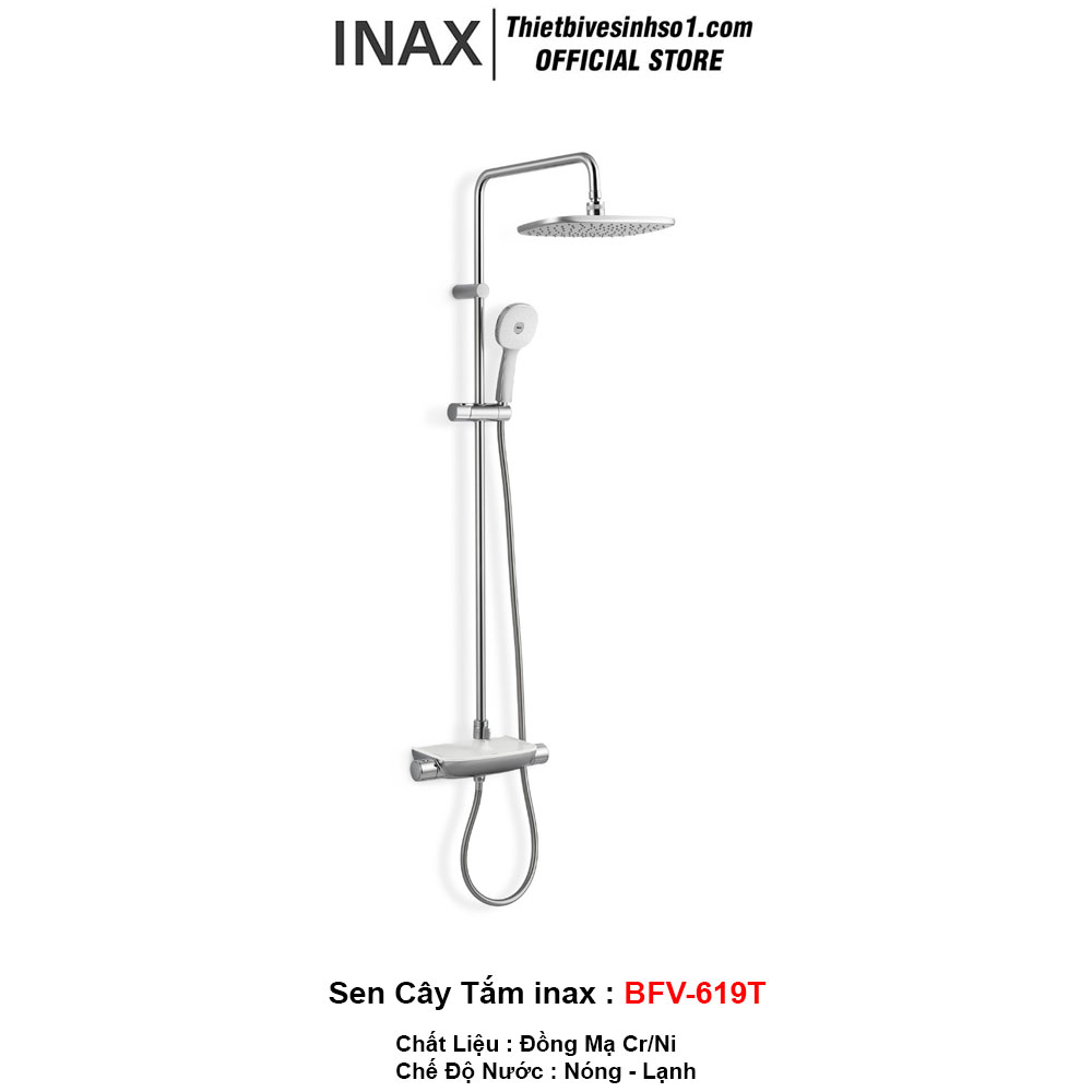 Sen Tắm Cây Nhiệt Độ inax BFV-619T