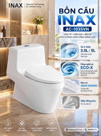 Bồn Cầu inax AC-1035VN