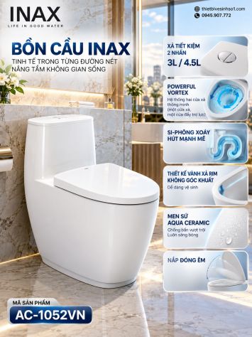 Bồn Cầu inax AC-1052VN