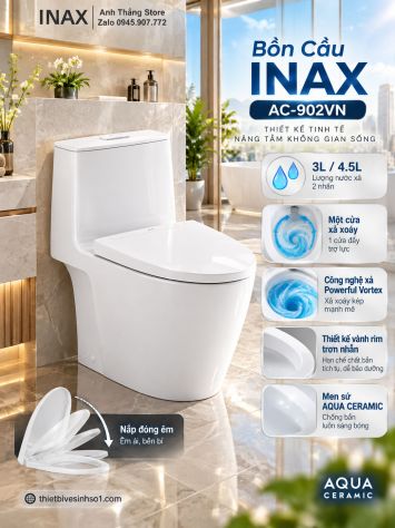 Bồn Cầu inax AC-902VN
