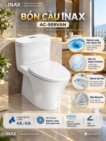 Bồn Cầu inax AC-959VAN