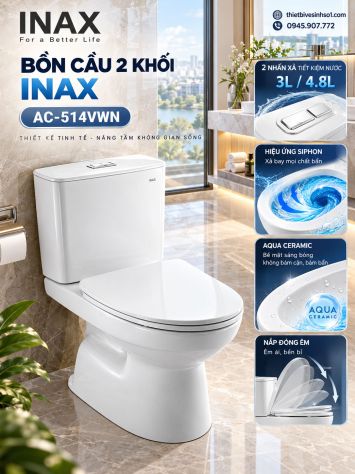Bồn Cầu inax AC-514VWN