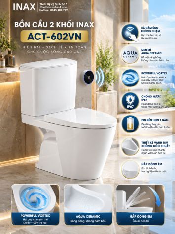 Bồn Cầu inax ACT-602VN