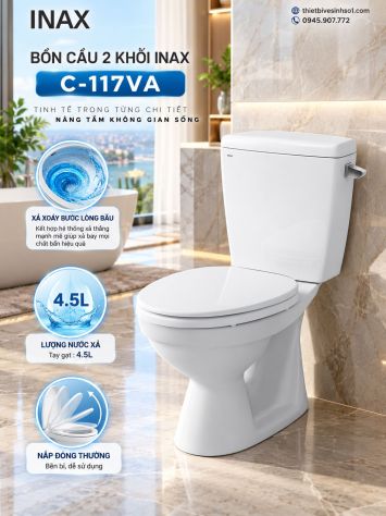 Bồn Cầu inax C-117VA