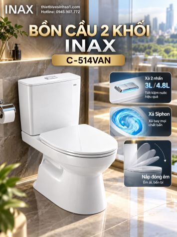 Bồn Cầu inax C-514VAN