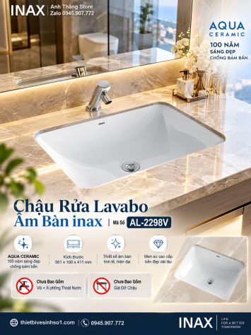 Chậu Rửa Lavabo inax AL-2298V