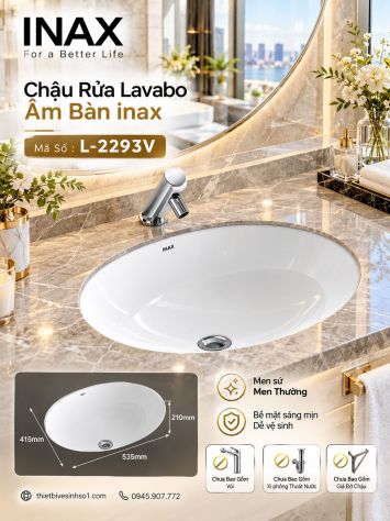 Chậu Rửa Lavabo inax L-2293V