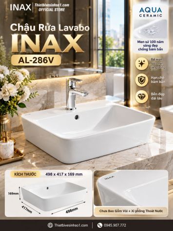 Chậu Lavabo inax AL-286V