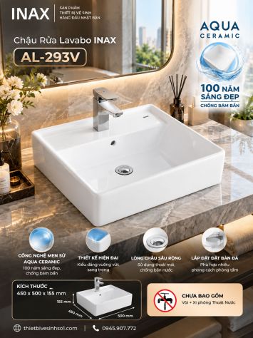 Chậu Rửa Lavabo inax AL-293V
