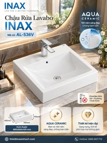 Chậu Rửa Lavabo inax AL-536V