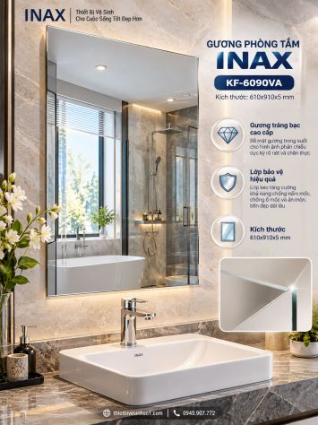 Gương Phòng Tắm inax KF-6090VA