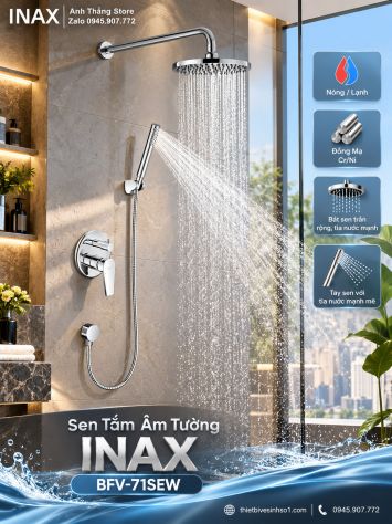 Sen Tắm Âm Tường inax BFV-71SEW