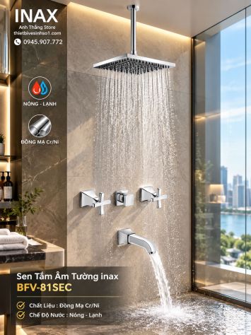 Sen Tắm Âm Tường inax BFV-81SEC