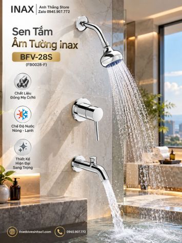 Sen Tắm Âm Tường inax FV-28S-(FB0028-F)