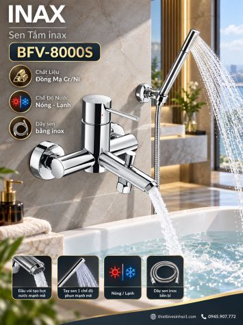 Sen Tắm inax BFV-8000S