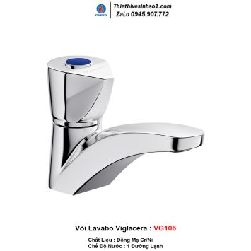 Vòi Lavabo Lạnh Viglacera VG106