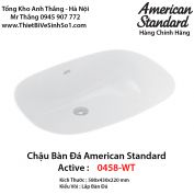 Chậu Rửa Lavabo Bàn Đá American Standard 0458-WT