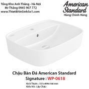 Chậu Rửa Lavabo Bàn Đá American Standard WP-0618