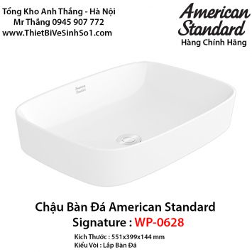 Chậu Rửa Lavabo Bàn Đá American Standard WP-0628