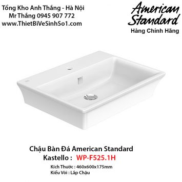 Chậu Rửa Lavabo Bàn Đá American Standard WP-F525.1H