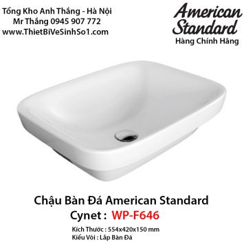 Chậu Rửa Lavabo Bàn Đá American Standard WP-F646