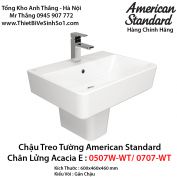 Chậu Rửa Lavabo Treo Tường American Standard 0507W-WT+0707-WT