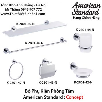 Bộ Phụ Kiện Phòng Tắm American Standard Concept