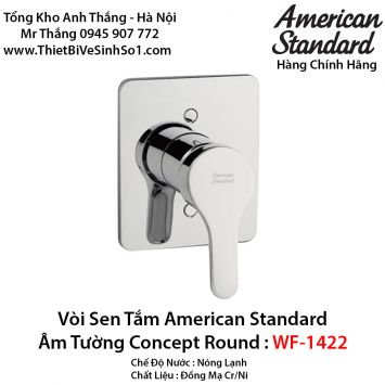 Củ Sen Tắm Âm Tường American Standard WF-1422