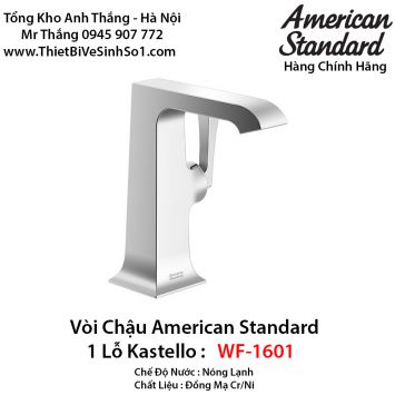 Vòi Chậu Lavabo Nóng Lạnh American Standard WF-1601