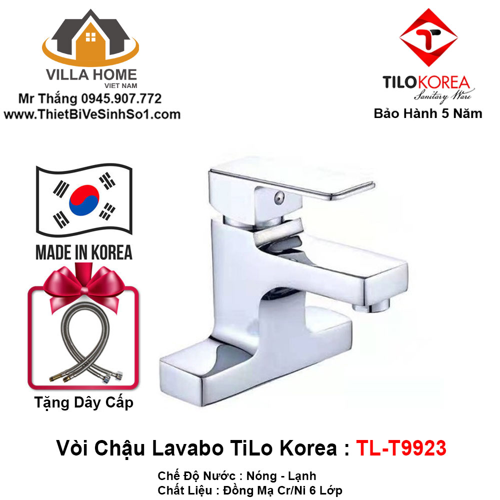 Vòi Chậu Lavabo TiLo Korea TL-T9923