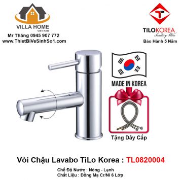Vòi Chậu Lavabo TiLo Korea TL0820004