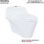 Bồn Cầu 1 Khối TOTO CW823NW-F