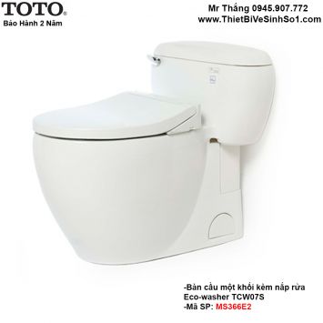 Bồn Cầu 1 Khối TOTO MS366E2