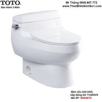 Bồn Cầu 1 Khối TOTO MS688T8