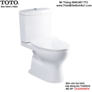 Bồn Cầu 2 Khối TOTO CS320DKMT8