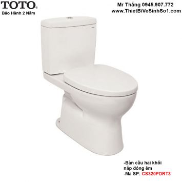 Bồn Cầu 2 Khối TOTO CS320PDRT3