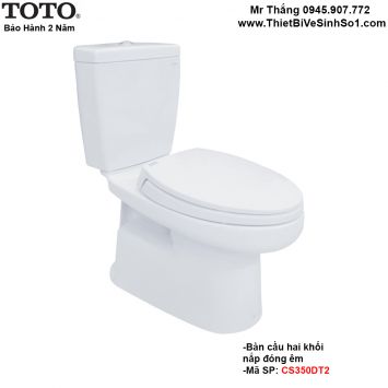 Bồn Cầu 2 Khối TOTO CS350DT2