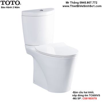 Bồn Cầu 2 Khối TOTO CS819DST8