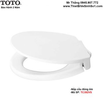 Nắp Bồn Cầu TOTO TC392VS