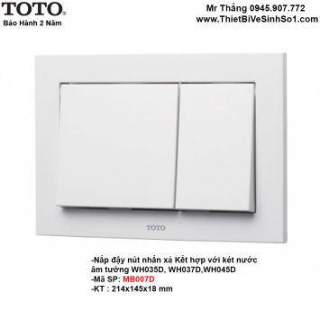 Nắp Đậy Nút Nhấn Xả TOTO MB007D