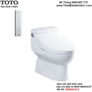 Bồn Cầu Thông Minh TOTO MS884CW12