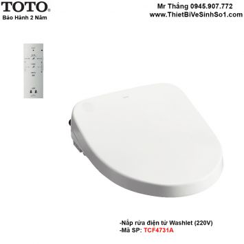 Nắp Bồn Cầu Thông Minh TOTO TCF4731A