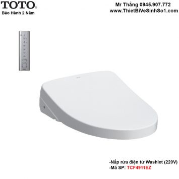 Nắp Bồn Cầu Thông Minh TOTO TCF4911EZ