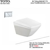 Bồn Cầu Treo Tường TOTO CW682